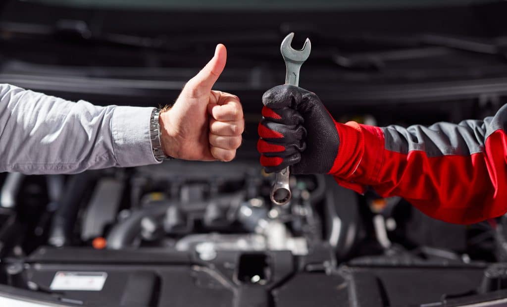 factory-recommended maintenance
